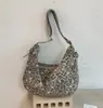 Bolso de Hombro Cruzado Otoño 2026 Nuevo Estampado de Leopardo Europeo y Americano, Bolso de Hombro de Gran Capacidad para Viajar, Bolso de Axila Versátil de Moda