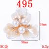 Directo de fábrica sosteniendo flor pulsera de flor corazón de flor flor de tres pétalos joya de flor decoración crisantemo Perla coreana lujo