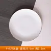 Atacado do Fabricante Prato de Presente para Negócios Prato de Jantar de Cerâmica Esmalte Cloisonné Prato de Lugar para Hotel Borda Dourada Prato de Porcelana