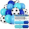 Balões de Festa de Futebol da Copa do Mundo Conjunto de 30 Peças Tema da Copa do Mundo Decoração de Festa de Futebol Balões de Látex