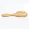 Cepillo de Masaje para Bebés y Niños Transfronterizo Que No Lastima el Cuero Cabelludo, Peine de Madera de Haya con Cojín de Aire Antiestático