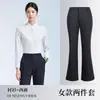 Camisa blanca unisex estilo chino de cuello alto para primavera y verano, camisa microelástica de fibra de bambú, ropa de trabajo para hotel y restaurante con logo estampado o bordado