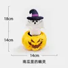 Juguetes de Peluche para Perros Estilo Halloween, Juguetes Chirriantes de Calabaza y Fantasma para Mascotas, Juguetes Interactivos para Perros para Esconder Premios