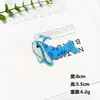 Transfronterizo Manos Libres Hecho a Mano con Cuentas Vida Marina Fruta Adhesivos Decorativos de Tela Accesorios para Bolsos Lindos Accesorios Ropa de Mujer Venta al por Mayor