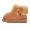 Conjunto a juego para padres e hijos de pantuflas de algodón para niños, pantuflas de algodón para niños y niñas, pantuflas peludas cálidas de felpa gruesa para interiores, disponibles para venta al por mayor