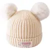 [Forrado] Gorro de Bebé Otoño e Invierno Lindo Súper Lindo Lana de Bebé Cálido Protección para Orejas Tejido para Bebé Invierno