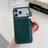 Bolsa para Monedas de Silicona, Simple y Potente Estuche para Teléfono tipo Líquido Magnético Magsafe Adecuado para Iphone18/1716