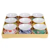 Tazón de Polvo de Hielo para Hot Pot Antiguo, Tazón Retro de Hielo Raspado Copo de Nieve, Tazón de Postre de Moda, Taza de Té de Melamina con Tapa