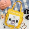 Bolso de hombro para estudiantes de secundaria, bolso de mensajero con hoja de carbón periférica para matar fantasmas, de anime Zhilang, para hombres y mujeres, estudiantes de secundaria.