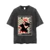 Semillas de comida de Tokio ghouls Ropa de investigación Madera Dorada estudiante de anime camiseta de manga corta hombres y mujeres impresa desgastada ropa de verano t