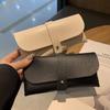 Caja de gafas de moda de alta calidad resistente a la compresión, caja de gafas de cuero, gafas de sol, gafas planas, gafas de sol, una generación de caja de embalaje para el cabello