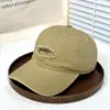 Gorra de Béisbol Bordada Estilo Coreano para Hombres y Mujeres Versátil Sencilla con Letras Visera Sombrero Nueva Moda Marca de Moda Moda Primavera y Verano Gorra de Pico de Pato