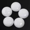 Cabujón Redondo de Piedra de Jade Blanco, Gema Suelta Semicircular, Interfaz Ovalada de Jade Blanco, Accesorios para Joyería DIY al por Mayor