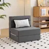 Sofá Sencillo Apartamento Pequeño Sin Marco Sofá Perezoso Sofá Cama para Balcón Reclinable Puede Dormir Plegable Casual Individual