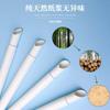 Pajita desechable, embalaje independiente, pajita retráctil, venta al por mayor, pajita de papel retráctil de grado alimenticio biodegradable y respetuosa con el medio ambiente.