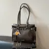 Bolso de Axila Vintage de Alta Calidad para Mujer 2025 Otoño/Invierno Nuevo Simple de Gran Capacidad Bolso de Hombro Tote