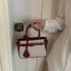 Bolso de Mano de Alta Calidad para Mujer 2026 Elegante Bolso Estilo Cesta Decoración con Correa de Cuero de Moda Bolso de Hombro