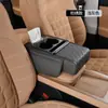 Alfombrilla para Caja de Reposabrazos de Coche Almohadilla Elevadora para Caja de Reposabrazos de Coche Almacenamiento Caja de Pañuelos para Coche Portavasos Suministros para Coche