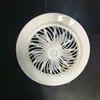 Bocal de lâmpada de rosca E27 folha led ventilador de teto sala de estar quarto sala de jantar 2024 novo ventilador de teto elétrico multifuncional invisível