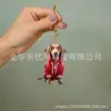 Nuevo perro lindo transfronterizo material acrílico colgante plano para coche accesorios para mochila decoración del hogar