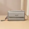 Nova bolsa para celular feminina bolsa de ombro transversal bolsa de moedas popular na internet bolsa de moedas de grande capacidade bolsa mini fashion