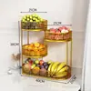 Bandeja de frutas criativa, cesta de frutas para sala de estar, expositor de lanches e frutas secas para mesa, mesa de centro, mesa de jantar, prateleira de armazenamento multicamadas