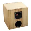 Caja de Audio de Madera, Subwoofer Hecho a Mano, Caja de Madera para Audio de Coche DIY, Caja Vacía, Cuerpo de Madera, Caja Doméstica de Madera Maciza