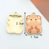Accesorios para Joyería DIY de Venta Caliente Transfronterizos, Accesorios DIY con Diseño de Muñeco de Trapo con Forma de Gato, Accesorios para Joyería DIY de Esmalte de Alta Gama
