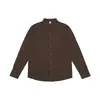 Beijie Moda Masculina 2026 Outono Nova Chegada Camisa de Manga Longa Cor Sólida Camisa Casual Texturizada Masculina Roupa de Casal Roupa Externa