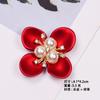 Versão coreana de imitação de Pérola Shell Flor coração DIY acessórios de liga flor para segurar da noiva acessórios de cabelo sapatos roupa material de bolsa
