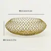 Portavelas de Cadena Tejida de Hierro Forjado Estilo Americano Transfronterizos, Artesanías, Decoración del Hogar, Productos de Tela para Ambiente Festivo, Regalos