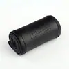 Cubierta de volante para coche cosida a mano para otoño e invierno, cubierta de manija cosida a mano, cubierta de manija universal para las cuatro estaciones, cubierta de cuero antideslizante [microfibra