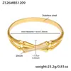 Pulsera Cruzada con Forma de Bambú Incrustada de Diamantes con Circonita Ovalada, Electrochapado al Vacío de Acero Inoxidable, Pulsera de Cierre para Mujer Moderna y Sencilla