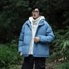 Chaqueta de Invierno para Hombre de Lana de Cordero Ropa de Invierno Abrigo Forrado de Polar Chaqueta Acolchada de Pareja Ropa Gruesa de Moda