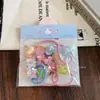 Animais Fofos de Desenho Animado Gato Kt e Urso Pequenos Elásticos de Cabelo Infantis Doces Acessórios de Cabelo de Princesa Elásticos de Cabelo de Alta Elasticidade Não Danificam