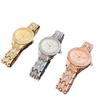 Taobao micro-commerce fornecimento Moda Relógio Feminino luxo cristal Coreano casual moda mostrador cheio de diamante design relógio