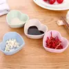 Mini Prato de Condimentos Estilo Japonês de Palha de Trigo Prato Criativo para Vinagre Prato para Molho de Soja Prato de Condimentos Tigela Pequena de Plástico