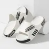 Pantuflas Eva para Hombre 46474849 Talla Grande Modernas Pantuflas de Estudiante para Uso en Exteriores Pantuflas Antideslizantes para Mujer Verano