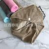 Venta al por mayor de fábrica transfronteriza gorro para cabello seco absorbente de secado rápido para hombres y mujeres gorro de ducha engrosado vellón de coral bufanda para el cabello de secado rápido