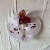Cabeças de Flores de Orquídea Borboleta de Seda, Acessórios para Parede de Flores Artificiais, Materiais Florais, Decorações de Casamento Feitas à Mão DIY, Adereços para Fotografia, Flores Artificiais