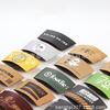 Mangas de Copo Onduladas Espessadas, Mangas de Copo de Papel Anti-Escaldante para Café e Chá com Leite, Mangas de Copo de Papel Anti-Escaldante para Bebidas Quentes Atacado