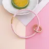 Pulsera Creativa Ins Pegamento Suave Color Transparente Diamante Llavero Anillo de Pegamento Suave Ecológico Llavero Colgante Regalo para Pareja