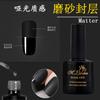 Pegamento para fototerapia de uñas pegamento ojo de gato sistema de color transparente hielo esmalte de uñas de alta densidad refuerzo capa selladora sin limpiar suministro de fábrica