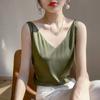 Transfronterizo 2025 Tirantes Dobles Moda Cool Chaleco Pequeño para Mujer Verano Nuevo Camisola de Mujer con Cuello en V e Interior