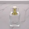 Decantador de Perfume Clásico de 50 ml Botella Vacía de Vidrio con Atomizador de Relleno para Viaje Fábrica de Botellas de Perfume Venta Directa al Por Mayor