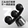 Pistola de massagem mini transfronteiriça, relaxador muscular multifuncional, massageador pequeno para corpo inteiro, pistola de massagem elétrica para ombros e pescoço, massageador da coluna cervical