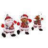 Novo Pingente de Natal Boneco Pequeno de Natal Boneco de Neve Velho Dançante Pequeno Pingente Pendurado Pingente Decorativo de Presente de Natal