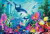 Venda quente transfronteiriça pintura de diamante 5D golfinho paisagem oceânica D pintura decorativa de diamante completo diamante redondo atacado fornecimento de comércio exterior
