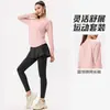 Roupas de Yoga Femininas Profissionais de Primavera Novas Respiráveis Soltas Plus Size Pilates Fitness Secagem Rápida Manga Longa