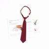 Corbata Roja para Mujer Estilo JK Japonés Estilo Perezoso Corbata Libre Estilo Universitario Corbata para Hombre DK Corbata a Rayas Accesorios para Camisa Moderno